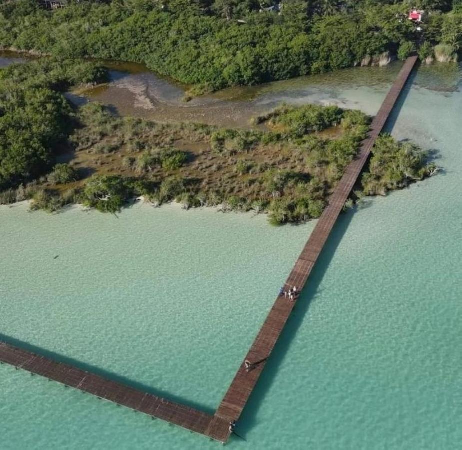 Muelle36 Hostel Bacalar Eksteriør bilde